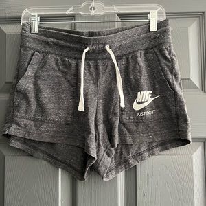 Dark gray nike lounge shorts size M